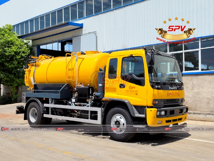 8,000 Litres Combined Vacuum Jet ISUZU - RF